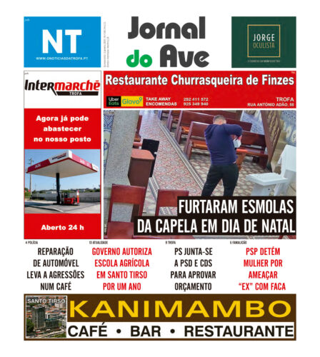 1ª pagina edição Papel