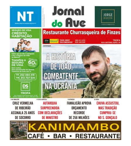 1ª pagina edição Papel