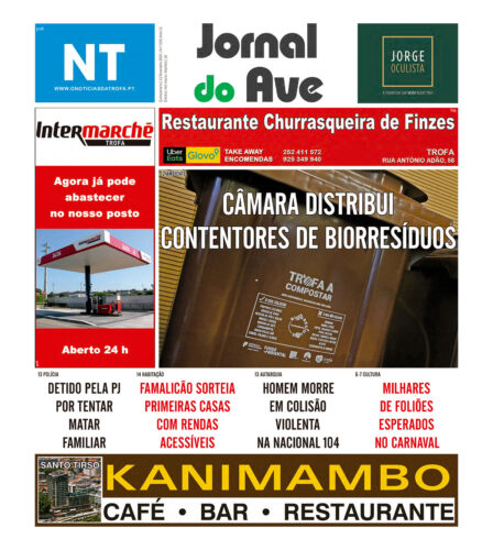 1ª pagina edição Papel